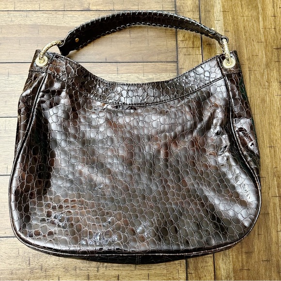 ANTONIO MELANI Handbags - Antonio Melani Faux Croc Shoulder Slouchy Bag Purse